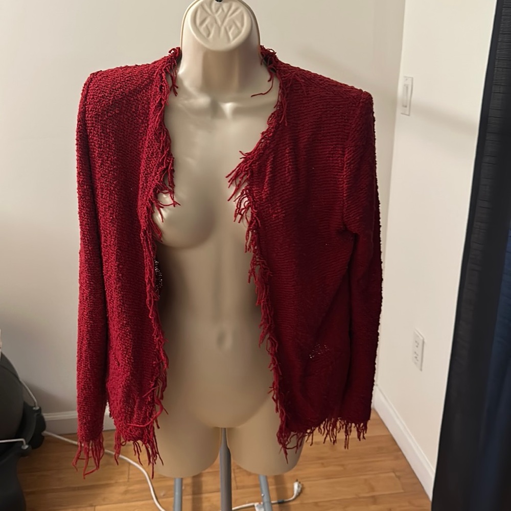 Iro tweed red jacket